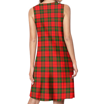 Dunbar Modern Tartan Womens Casual Dresses