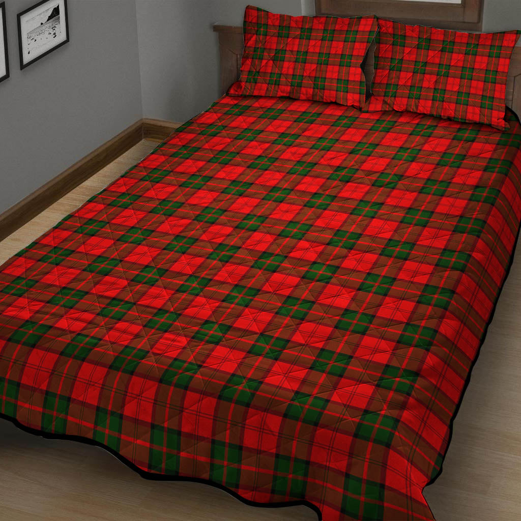 Dunbar Modern Tartan Quilt Bed Set - Tartanvibesclothing