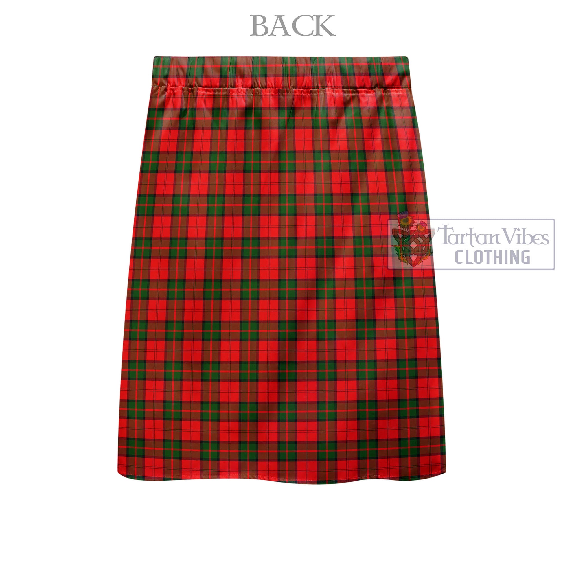 Tartan Vibes Clothing Dunbar Modern Tartan Men's Pleated Skirt - Fashion Casual Retro Scottish Style