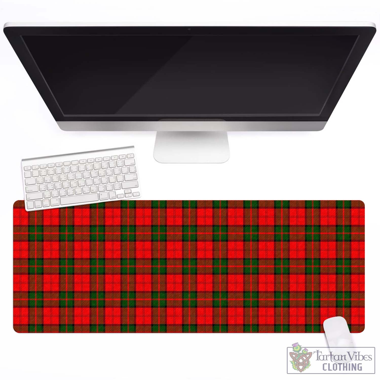 Tartan Vibes Clothing Dunbar Modern Tartan Mouse Pad