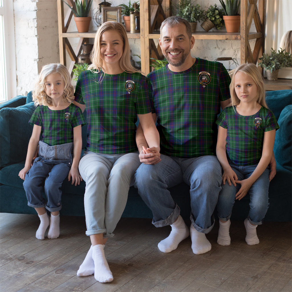 Duncan Tartan T-Shirt with Family Crest Kid's Shirt - Tartan Vibes Clothing