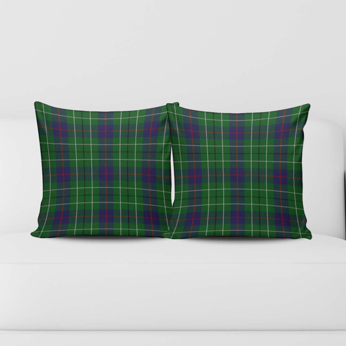 Duncan Tartan Pillow Cover Square Pillow Cover - Tartanvibesclothing