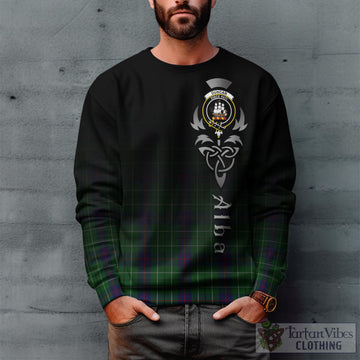 Duncan Tartan Sweatshirt Featuring Alba Gu Brath Family Crest Celtic Inspired