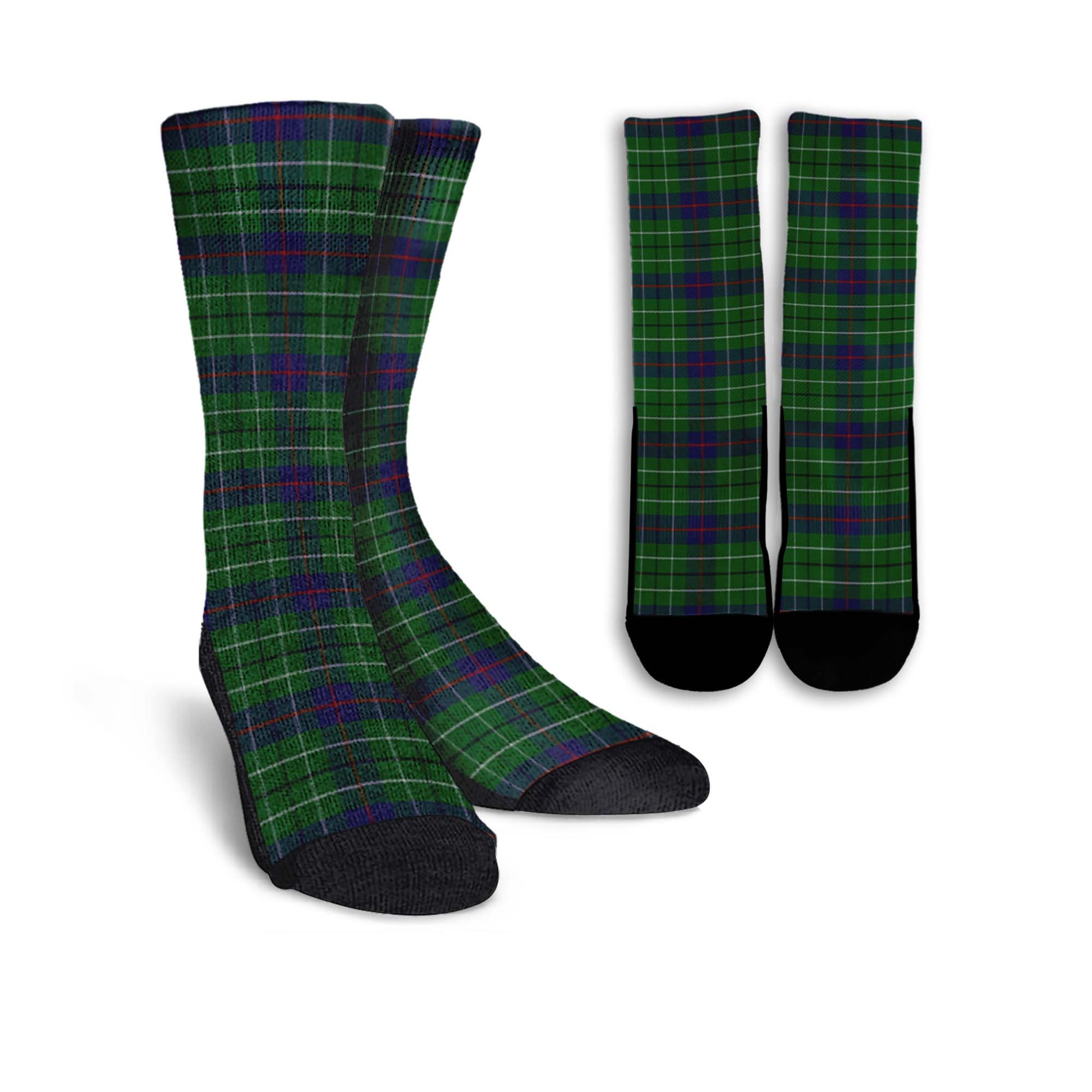 Duncan Tartan Crew Socks - Tartanvibesclothing