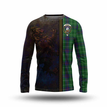 Duncan Tartan Family Crest Long Sleeve T-Shirt Alba Gu Brath Be Brave Lion Ancient Style Unisex - Tartan Vibes Clothing