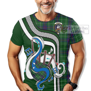 Duncan Tartan T-Shirt with Epic Bagpipe Style