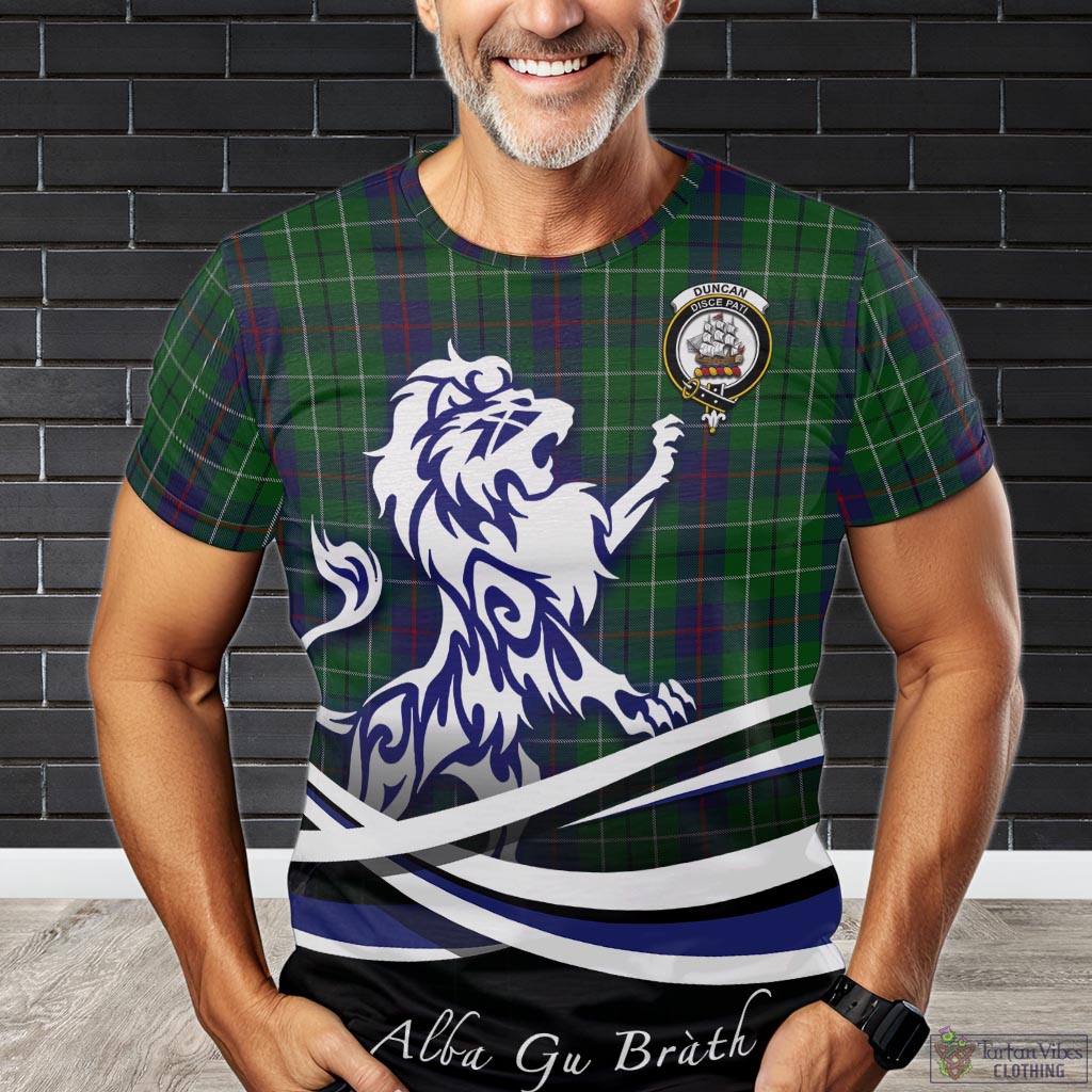 duncan-tartan-t-shirt-with-alba-gu-brath-regal-lion-emblem