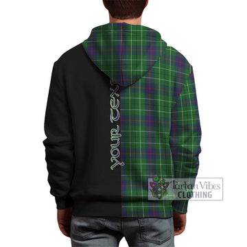 Duncan Tartan Hoodie with Family Crest and Half Of Me Style