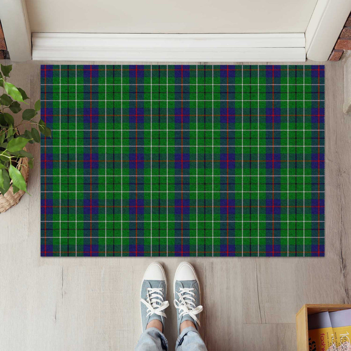 Duncan Tartan Rubber Doormat - Tartan Vibes Clothing