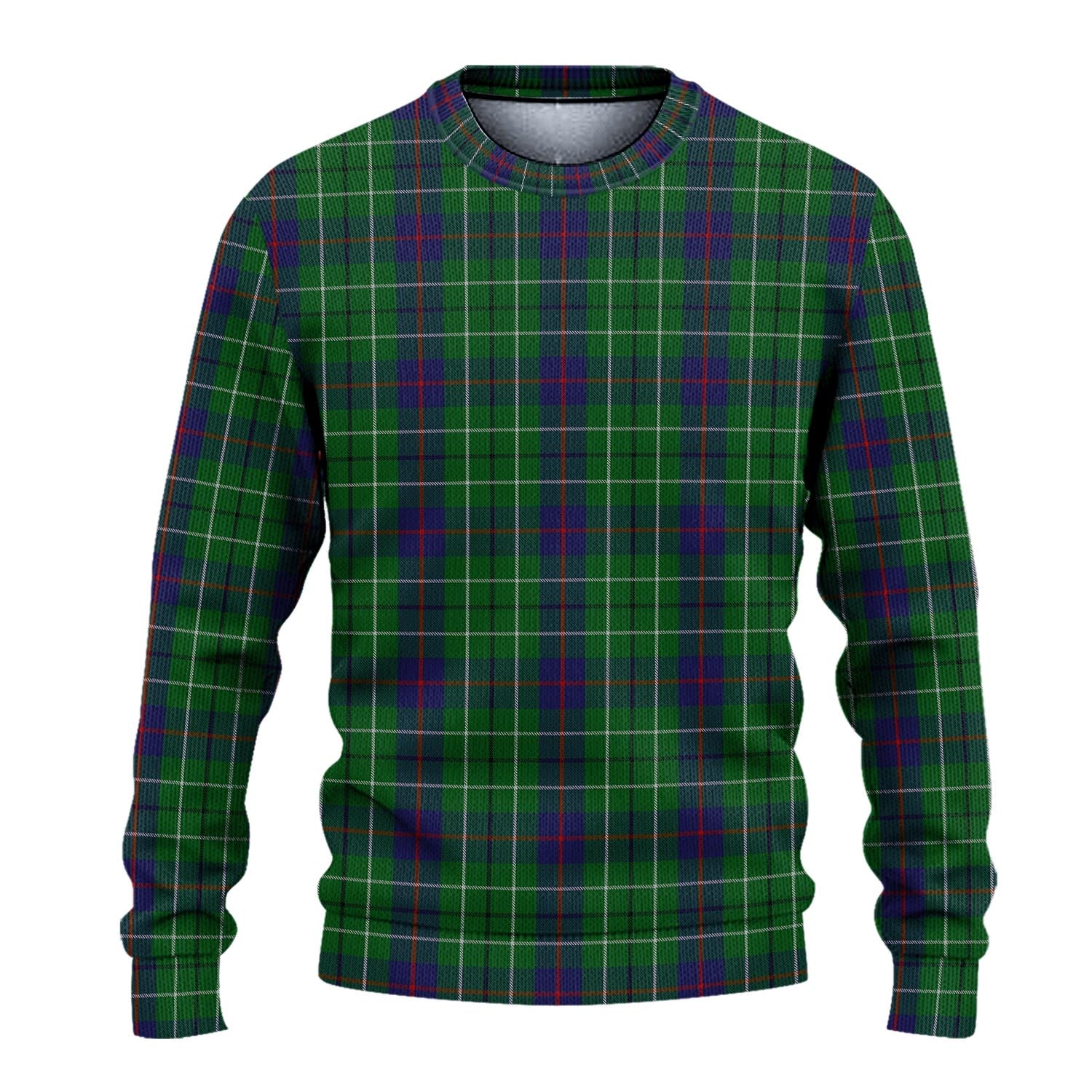 Duncan Tartan Knitted Sweater - Tartanvibesclothing