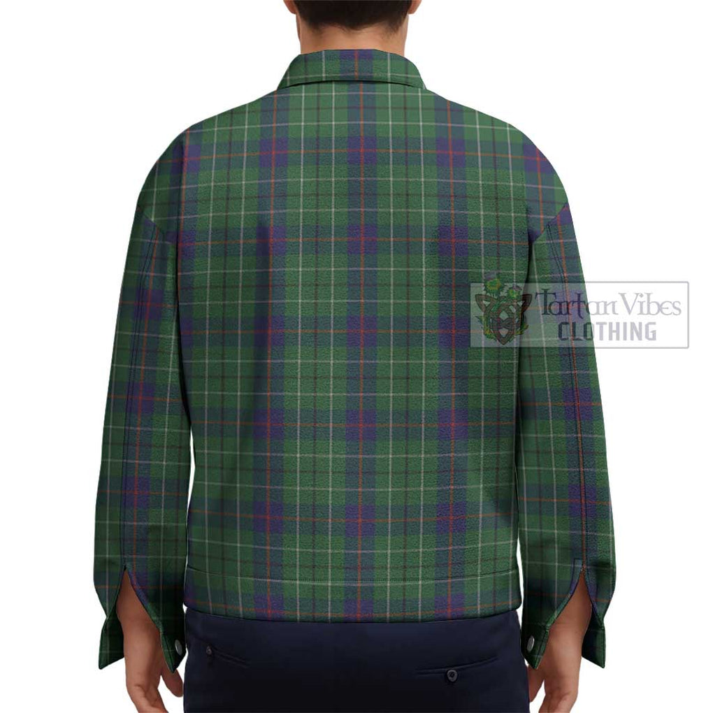 Duncan Tartan Unisex Lapel Cotton Jacket - Tartan Vibes Clothing