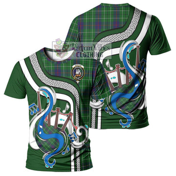 Duncan Tartan T-Shirt with Epic Bagpipe Style