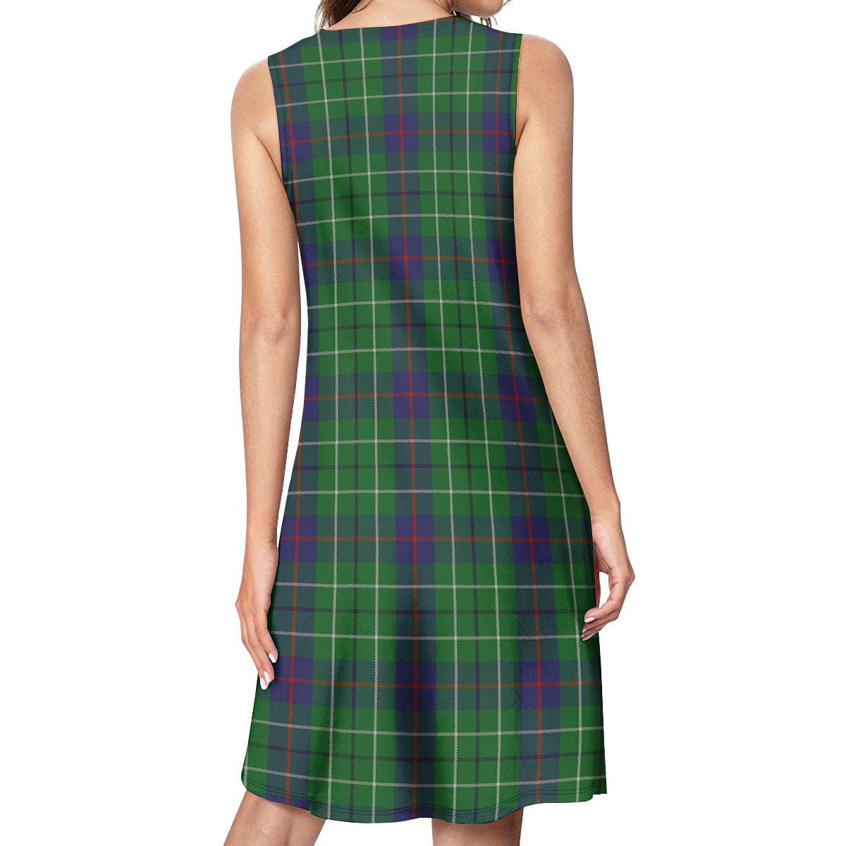 Duncan Tartan Womens Casual Dresses - Tartanvibesclothing