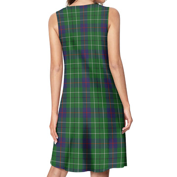 Duncan Tartan Womens Casual Dresses