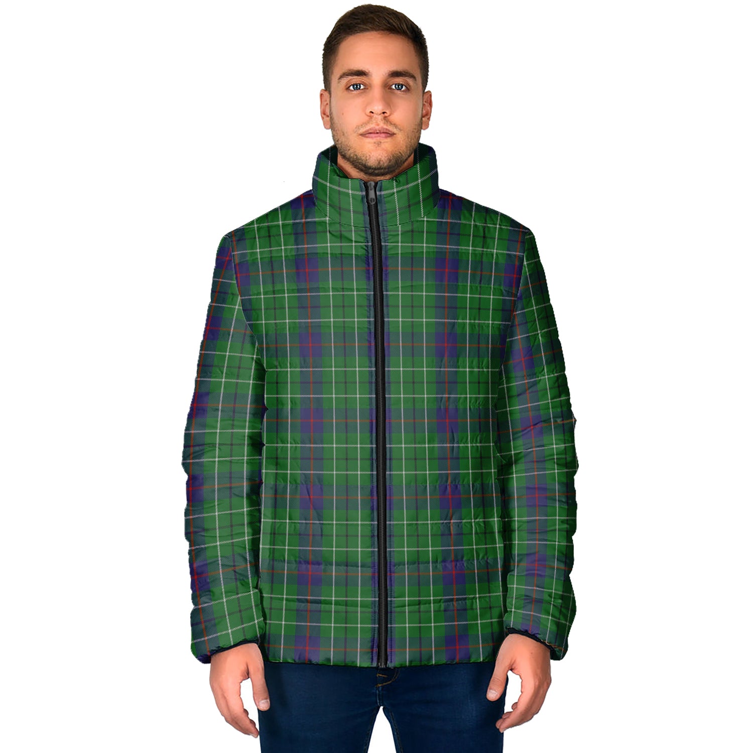 Duncan Tartan Padded Jacket - Tartanvibesclothing