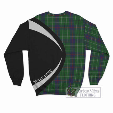 Duncan Tartan Sweatshirt with Family Crest Circle Style