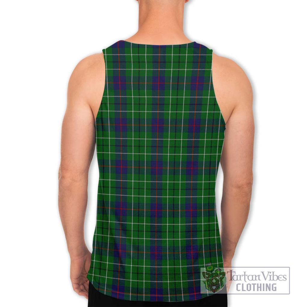 Duncan Tartan Men's Tank Top with Family Crest DNA In Me Style - Tartanvibesclothing Shop