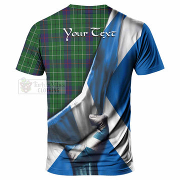 Duncan Tartan T-Shirt with Family Crest Scotland Patriotic Style