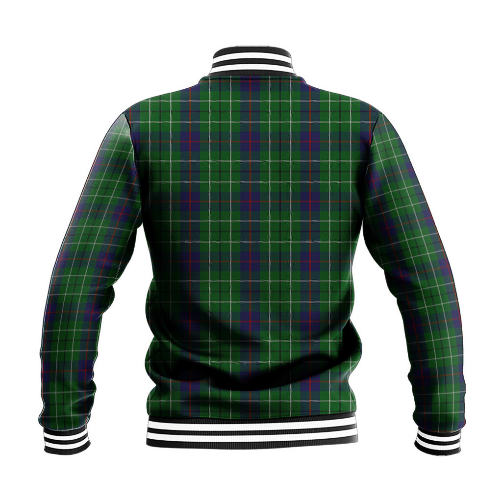 Duncan Tartan Baseball Jacket with Family Crest - Tartan Vibes Clothing