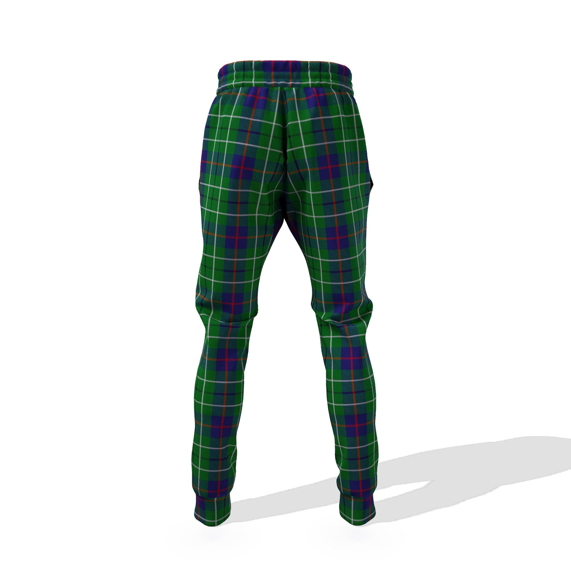 Duncan Tartan Joggers Pants with Family Crest 6XL - Tartan Vibes Clothing