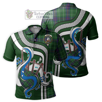 Duncan Tartan Polo Shirt with Epic Bagpipe Style