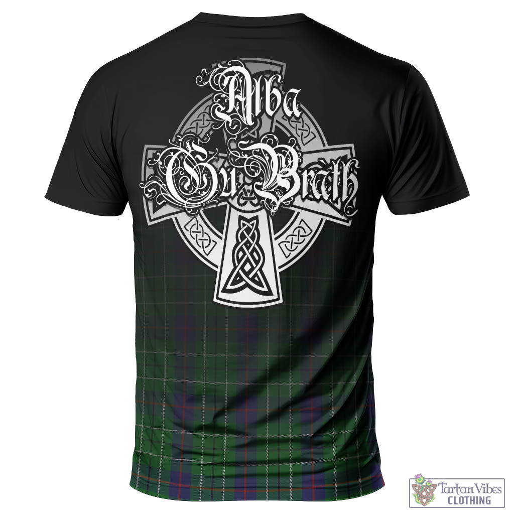 Tartan Vibes Clothing Duncan Tartan T-Shirt Featuring Alba Gu Brath Family Crest Celtic Inspired