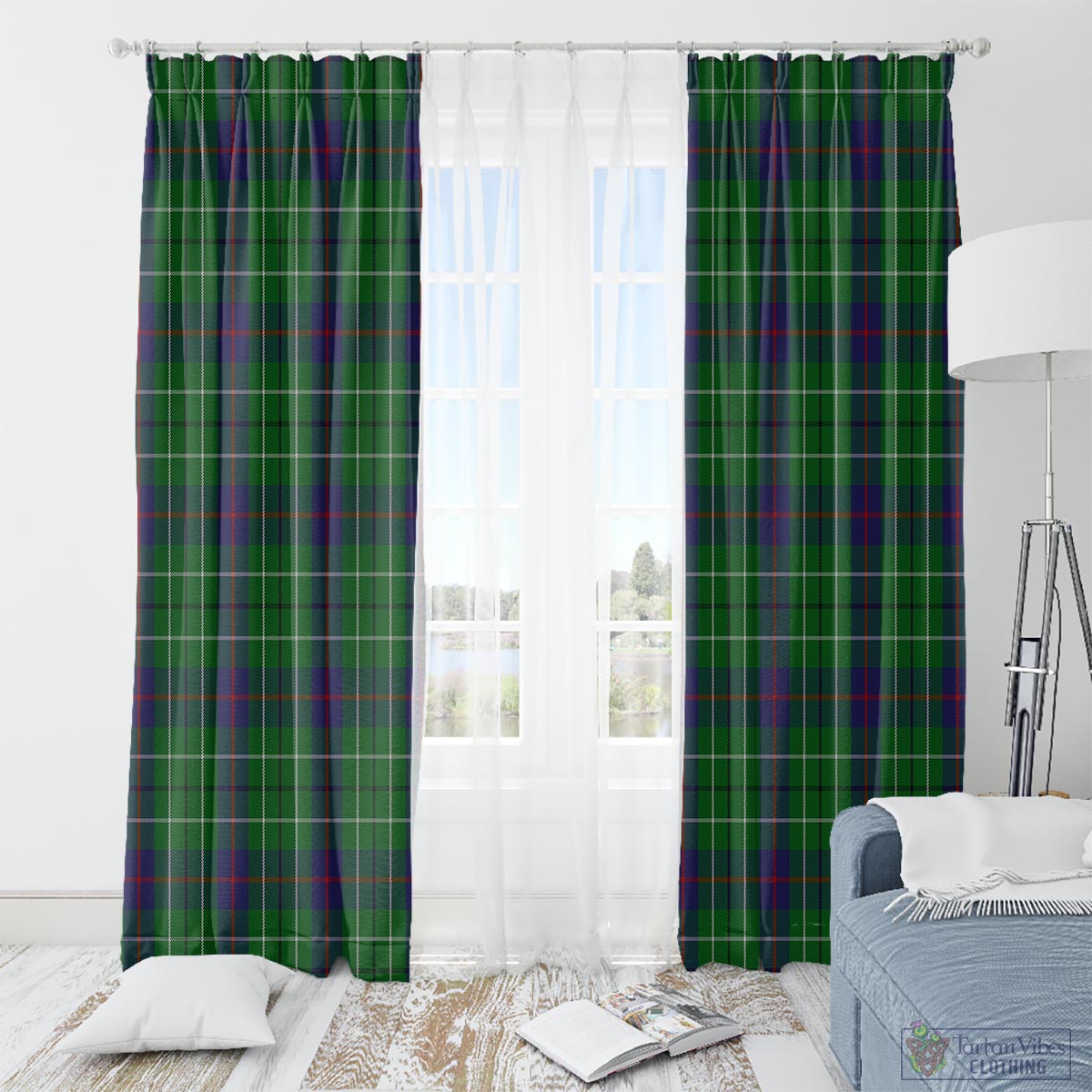 Duncan Tartan Window Curtain