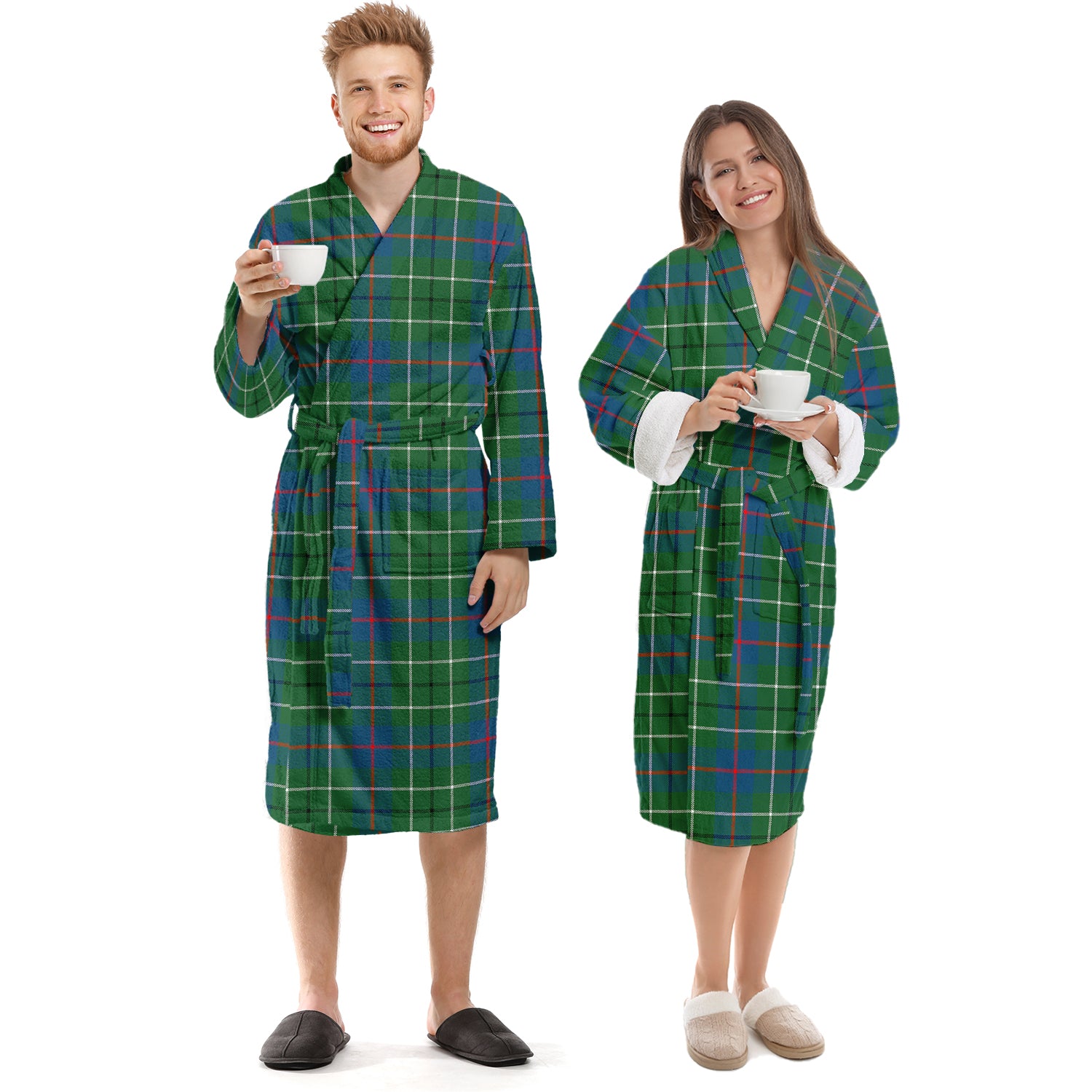 duncan-ancient-tartan-bathrobe
