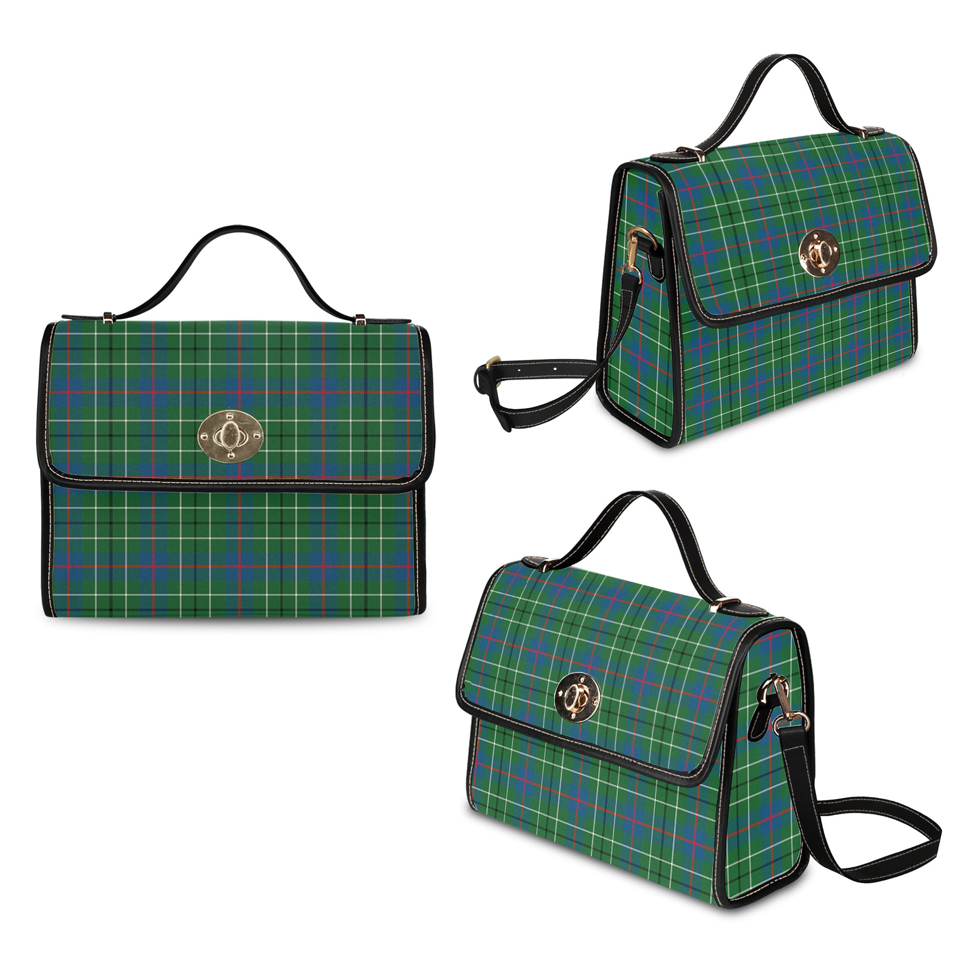 duncan-ancient-tartan-leather-strap-waterproof-canvas-bag