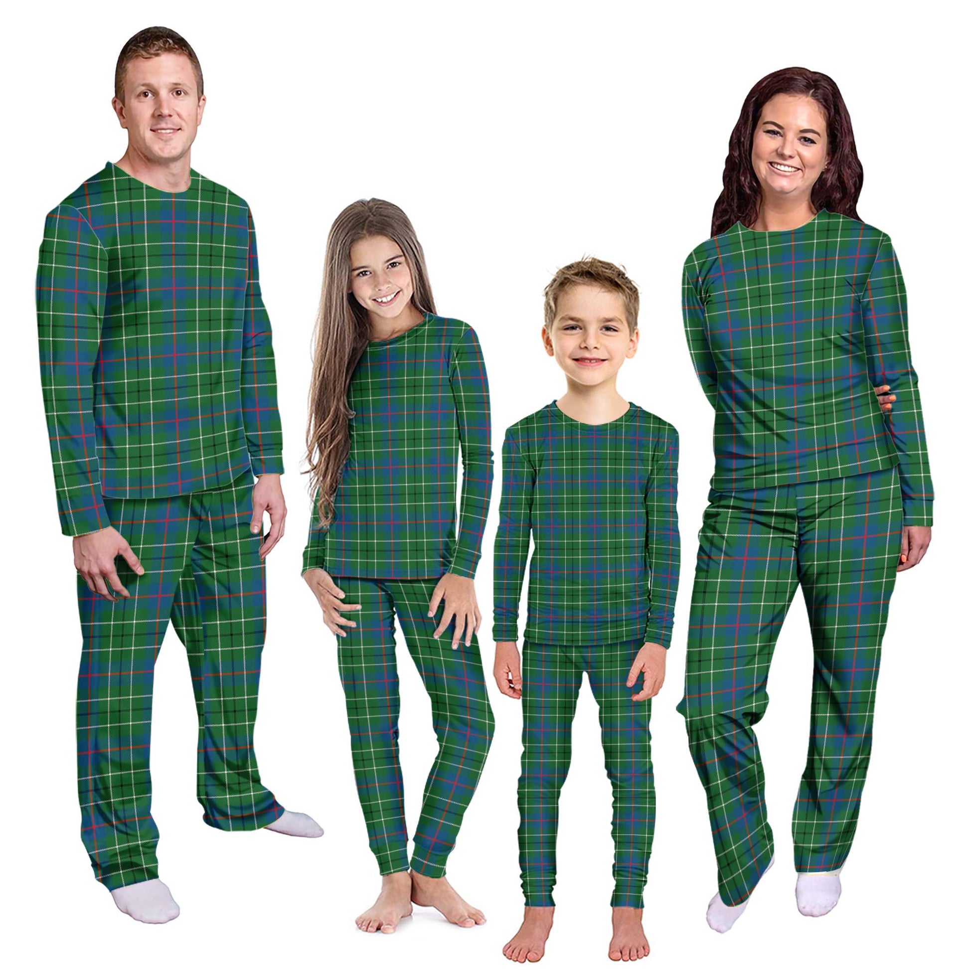 Duncan Ancient Tartan Pajamas Family Set - Tartanvibesclothing