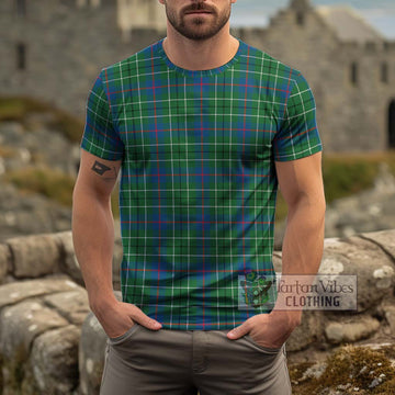 Duncan Ancient Tartan Cotton T-Shirt