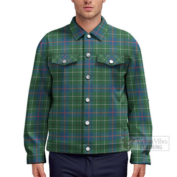 Duncan Ancient Tartan Unisex Lapel Cotton Jacket