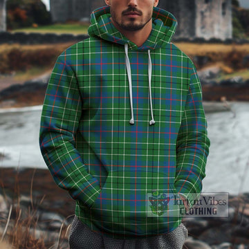 Duncan Ancient Tartan Cotton Hoodie