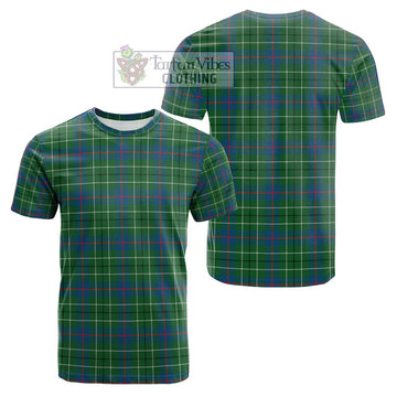 Duncan Ancient Tartan Cotton T-Shirt