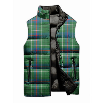 Duncan Ancient Tartan Sleeveless Puffer Jacket