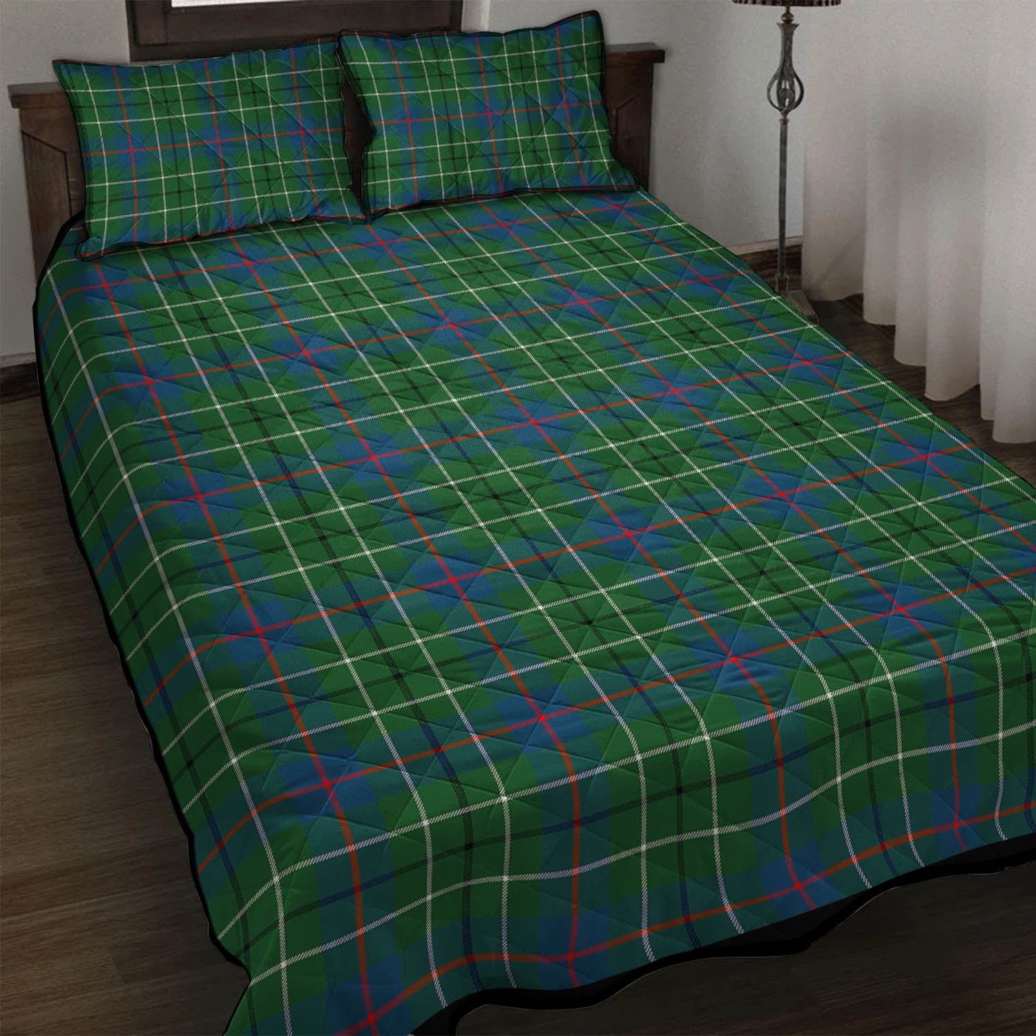 Duncan Ancient Tartan Quilt Bed Set - Tartanvibesclothing