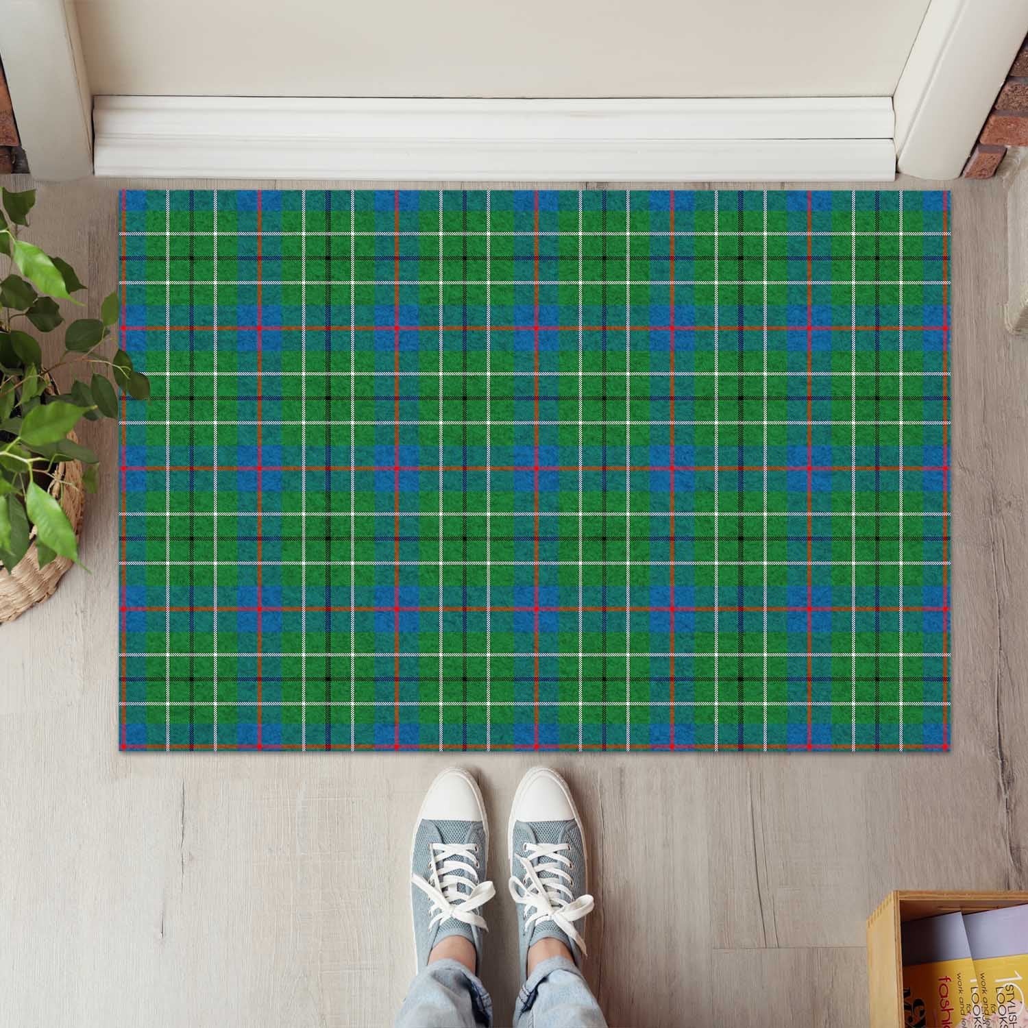 Duncan Ancient Tartan Door Mat - Tartanvibesclothing