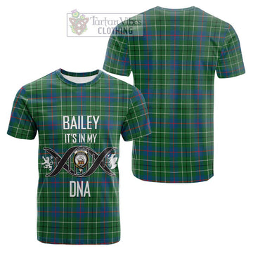 Duncan Ancient Tartan Cotton T-shirt with Family Crest DNA In Me Style