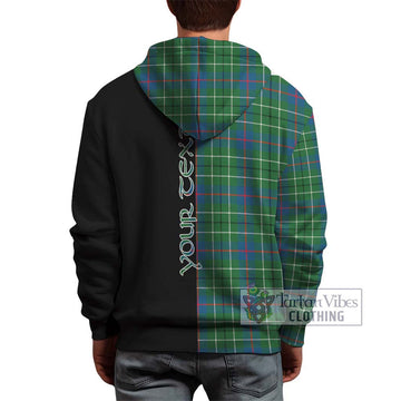 Duncan Ancient Tartan Hoodie with Family Crest and Half Of Me Style