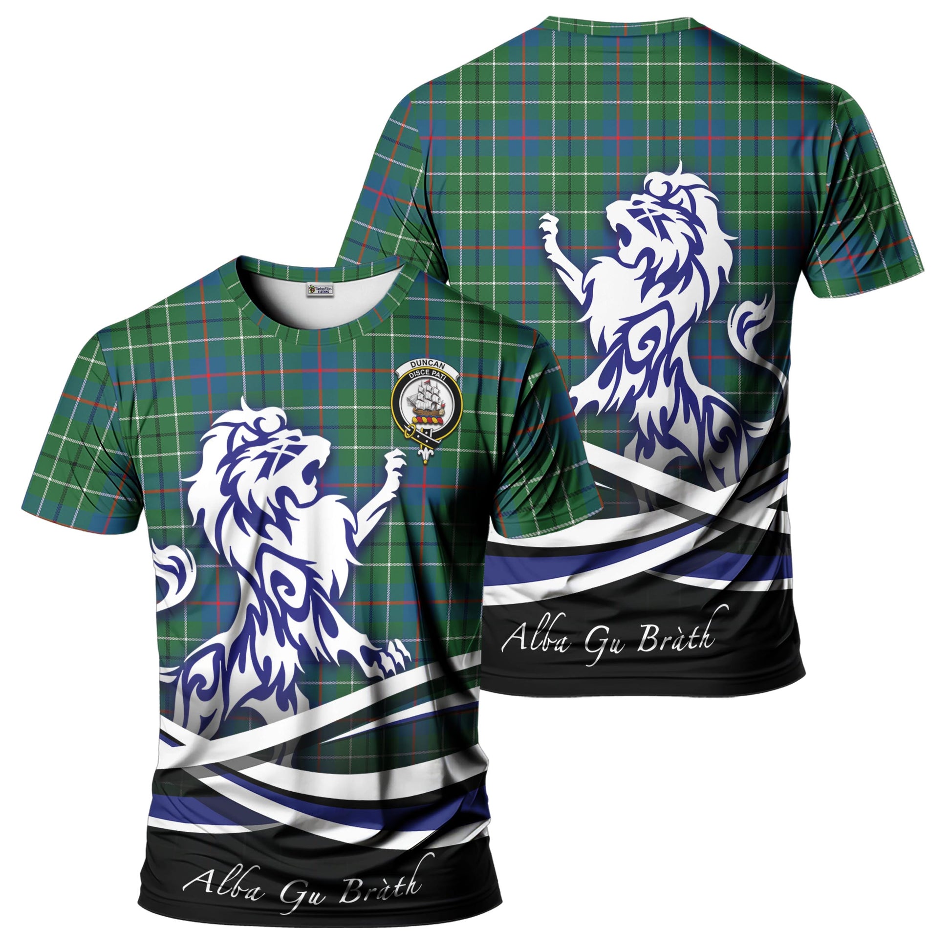 duncan-ancient-tartan-t-shirt-with-alba-gu-brath-regal-lion-emblem