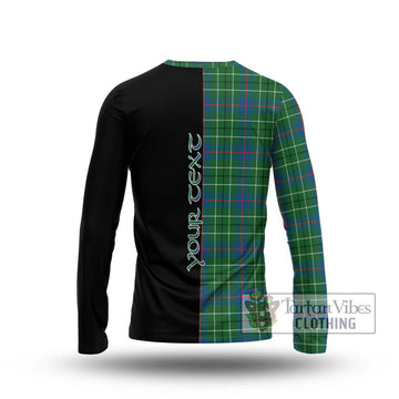 Duncan Ancient Tartan Long Sleeve T-Shirt with Family Crest and Half Of Me Style