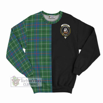 Duncan Ancient Tartan Sweatshirt with Family Crest and Half Of Me Style