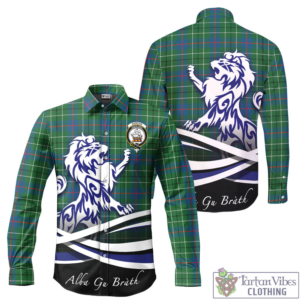 duncan-ancient-tartan-long-sleeve-button-up-shirt-with-alba-gu-brath-regal-lion-emblem