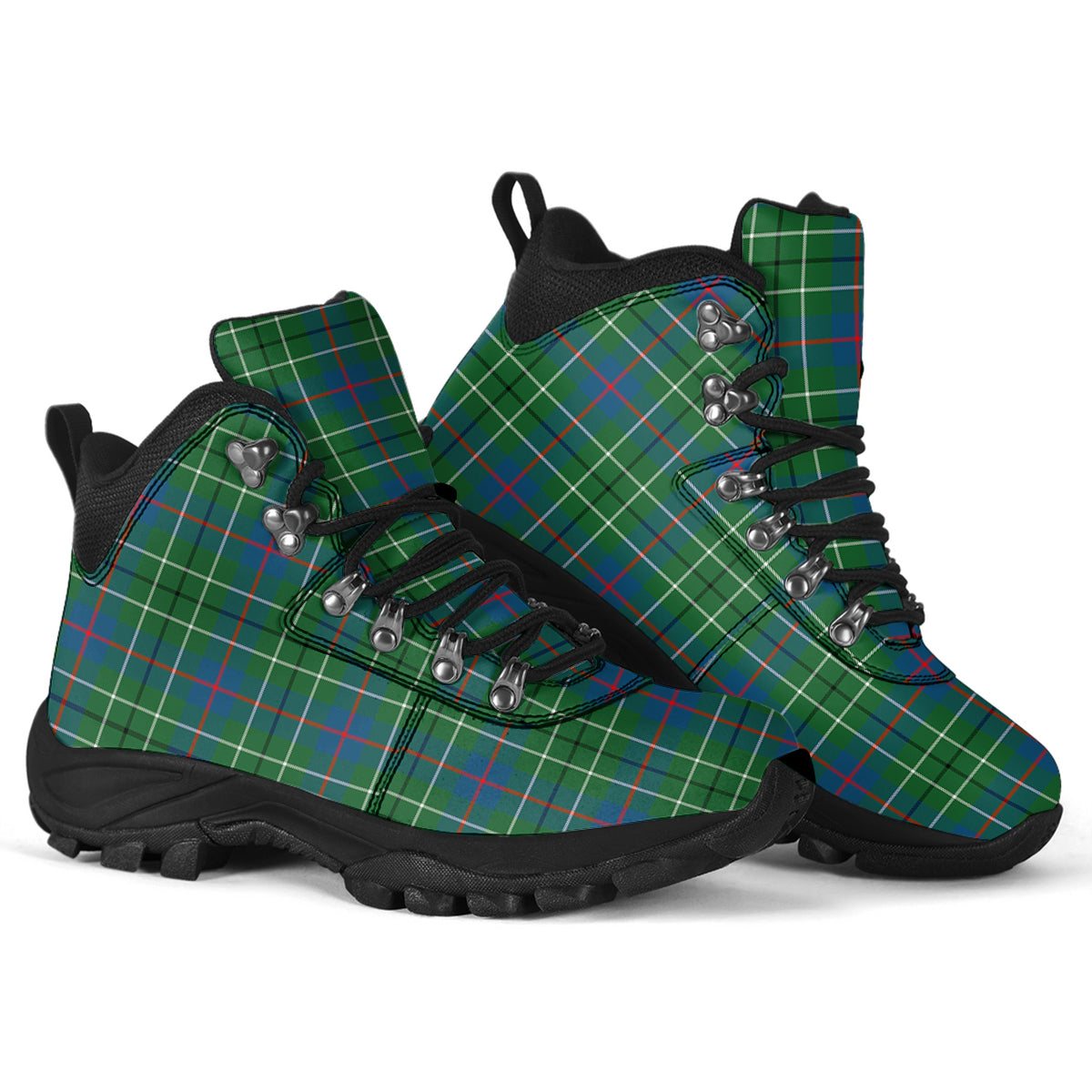 Duncan Ancient Tartan Alpine Boots - Tartanvibesclothing