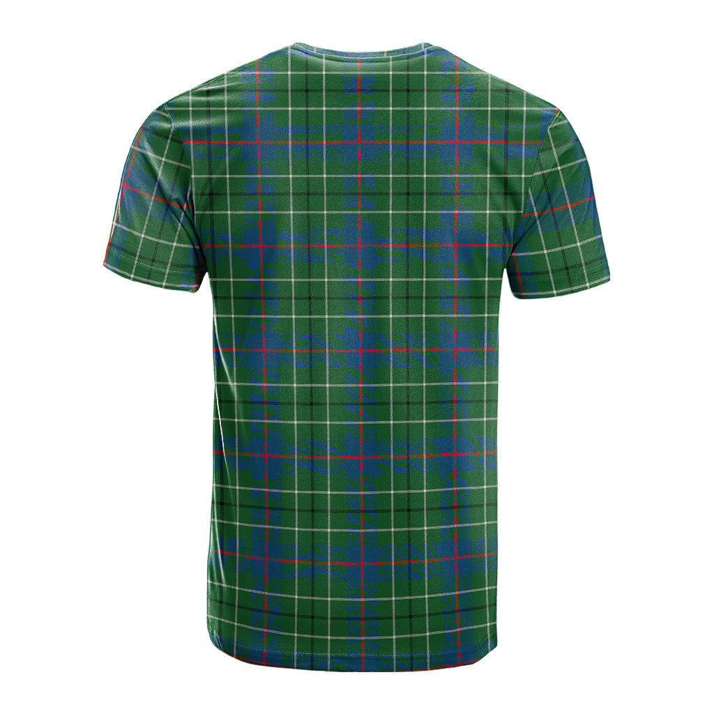 Duncan Ancient Tartan T-Shirt with Family Crest - Tartan Vibes Clothing