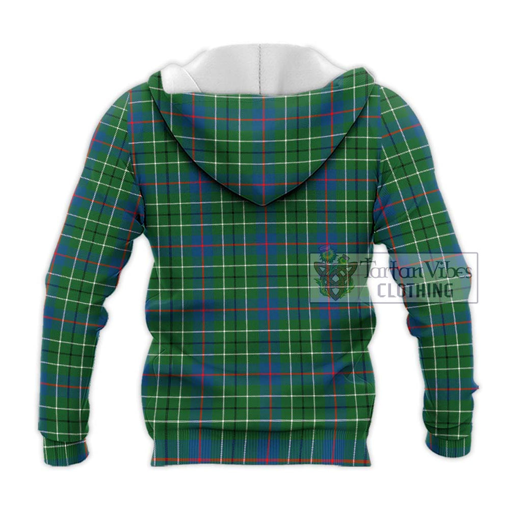 Duncan Ancient Tartan Knitted Hoodie with Family Crest DNA In Me Style - Tartanvibesclothing Shop