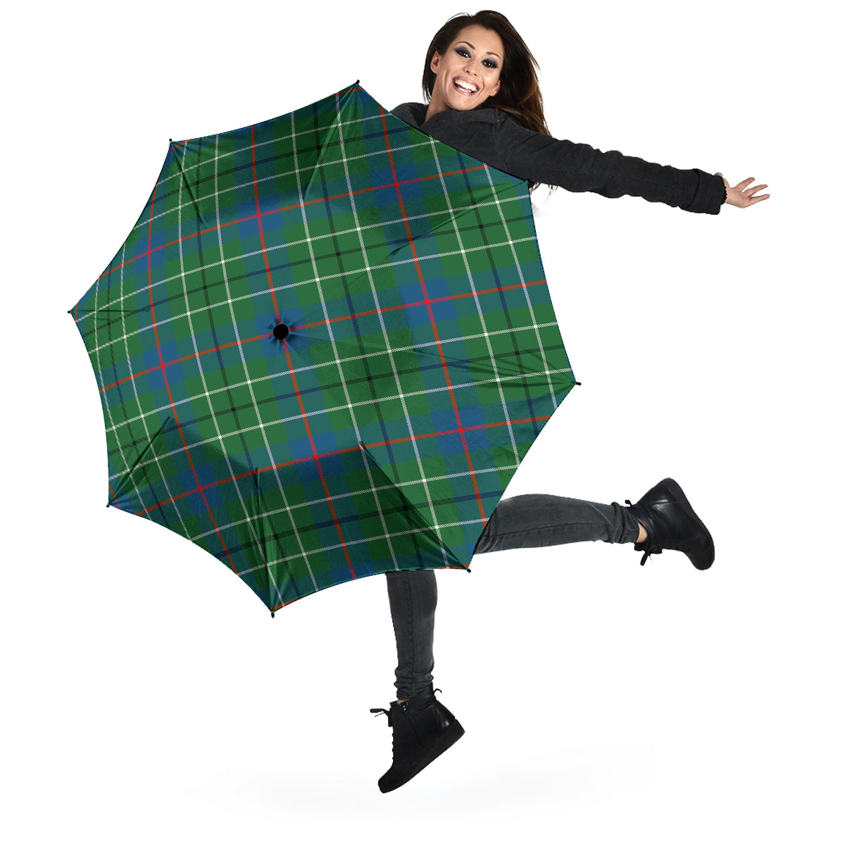 Duncan Ancient Tartan Umbrella - Tartanvibesclothing