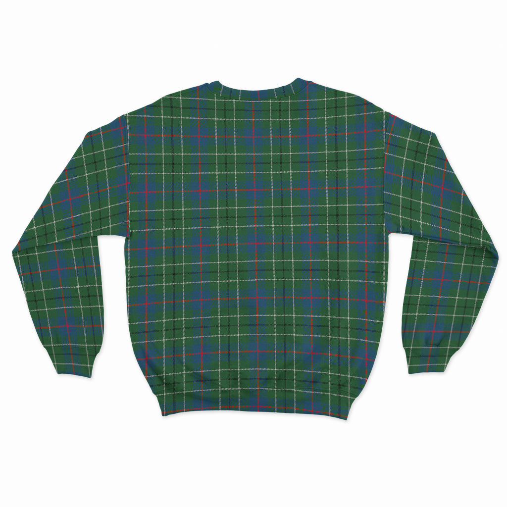 Duncan Ancient Tartan Sweatshirt with Family Crest - Tartan Vibes Clothing