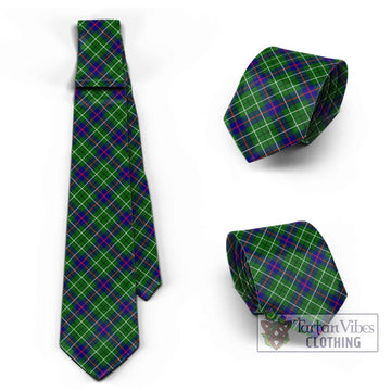 Duncan Modern Tartan Classic Necktie Cross Style