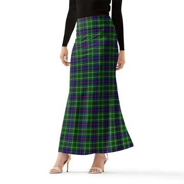 Duncan Modern Tartan Womens Full Length Skirt